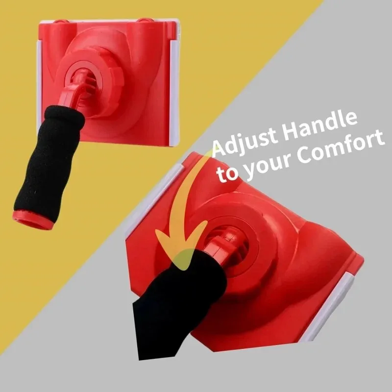 Nieuwe Latex Verf Edger Borstels Verstelbare muur Plafond Hoek Pad Schilder Kleur Separator Verf Rand Trimmer Applicator Tool