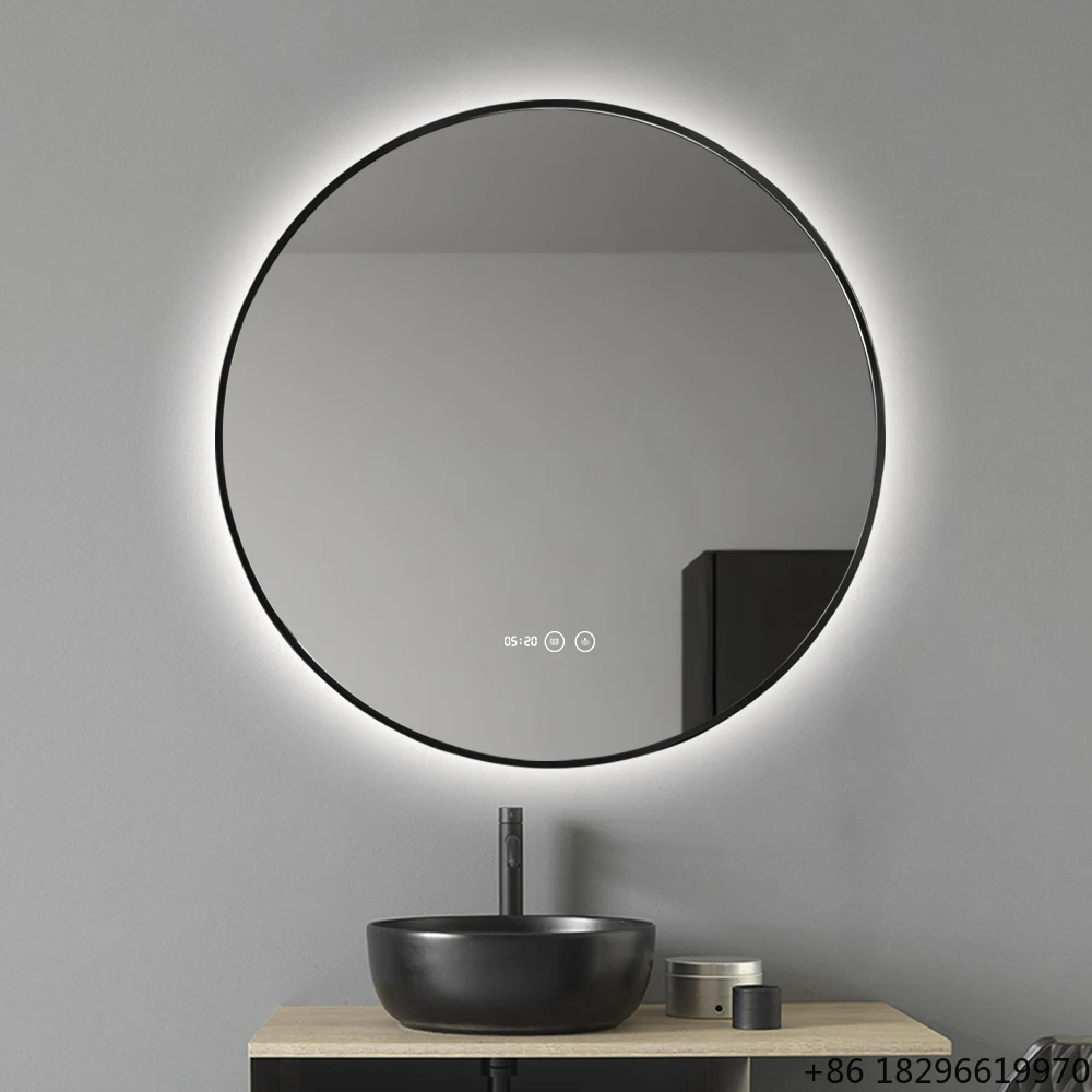 Round Anti-Fog LED Bathroom 3000K-6000K Vanity
