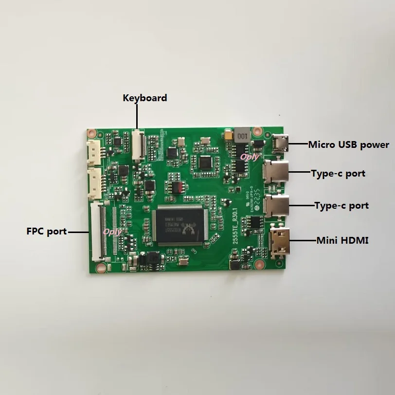 EDP Controller board for N133HSE-DB2 N133HSG-DJ1 N133HSG-WJ1 1920X1080 Type-c Micro USB Mini HDMI-compatible 2K LCD LED panel