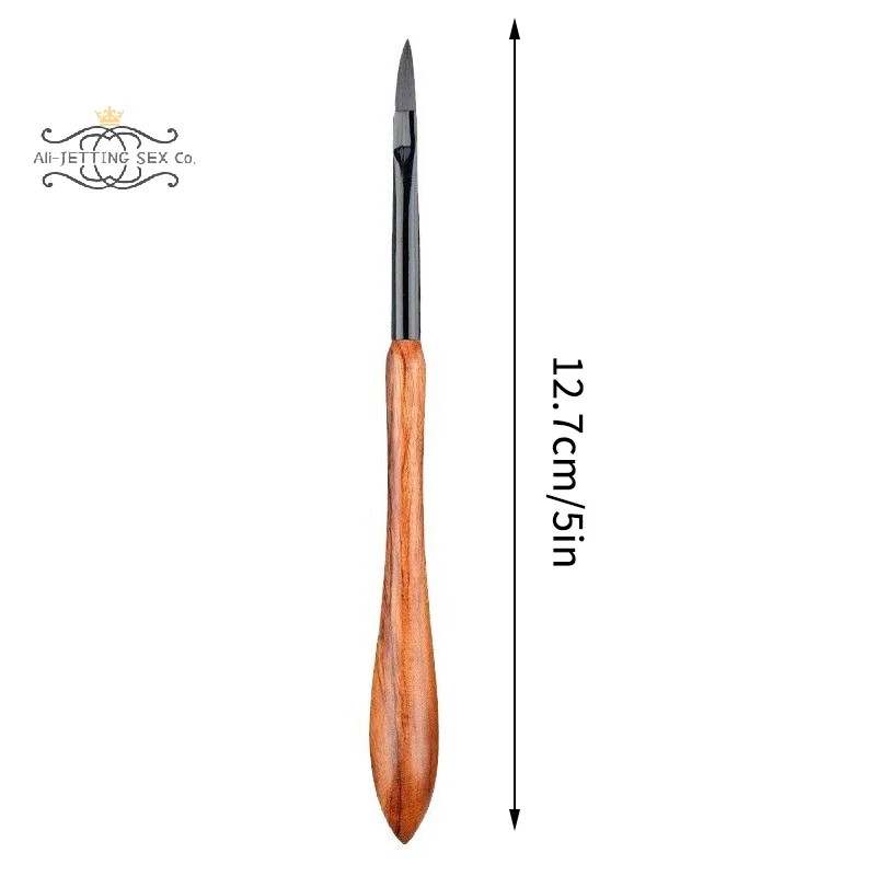 ใหม่ไม้จันทน์เล็บกาว Phototherapy ปากกา UV เจลแปรง Gourd Handle แปรง Professional Nail Art แปรงเล็บเครื่องมือ