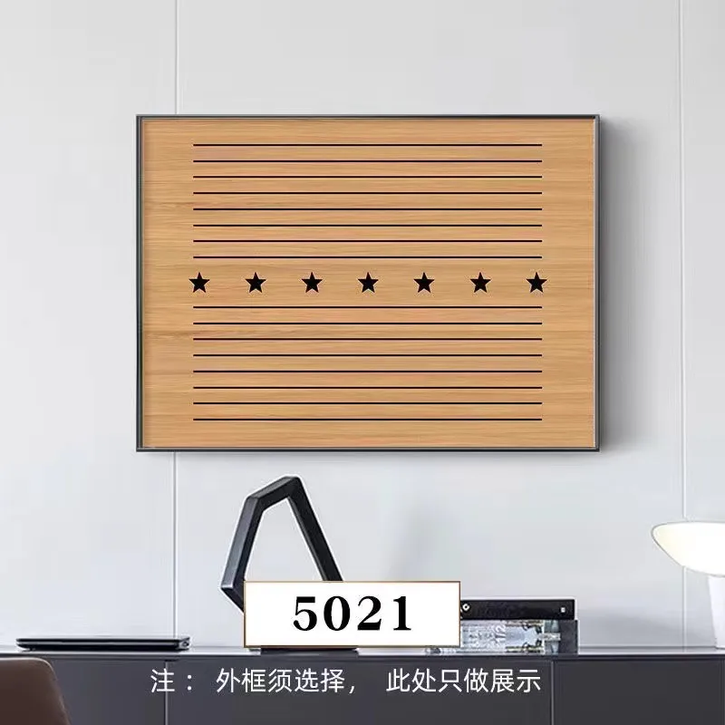 Decorative painting of electric meter box without punching, simple and creative abstract art painting, covering distribution box