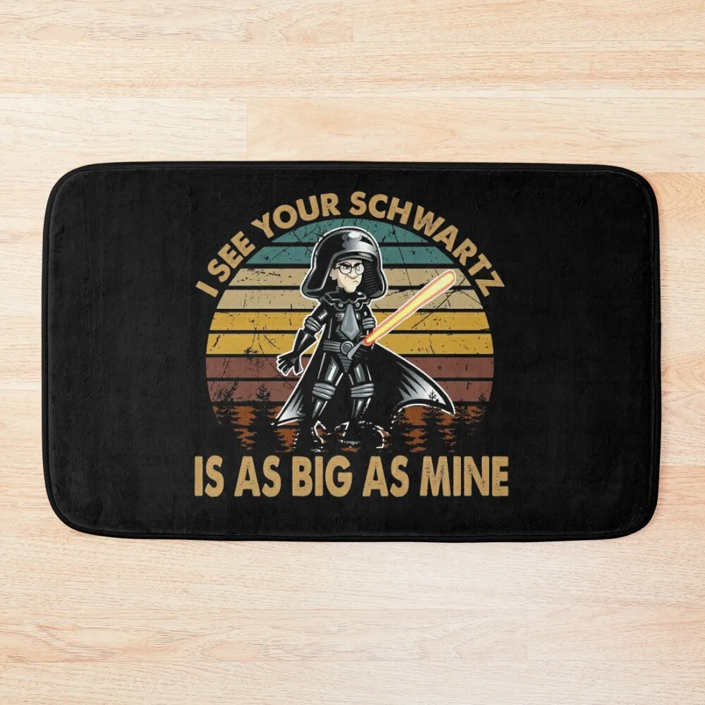 

Ретро я see your schwartz космические мячи арт-подарок для фанатов Коврик для ванной Коврики для спальни Коврики для гостиной Ковер в коврике для гостиной