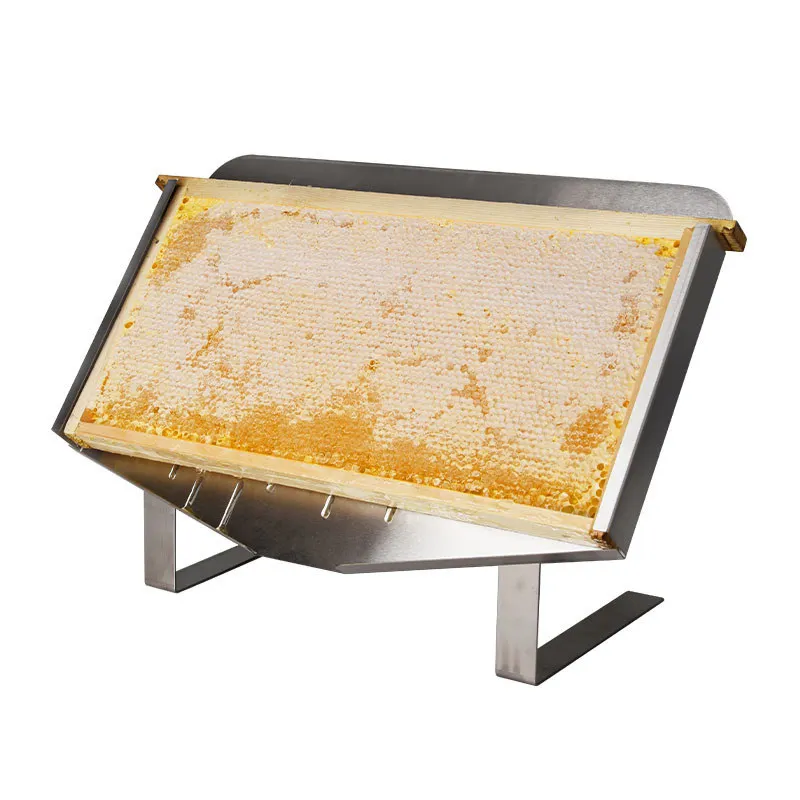 

Stainless Steel Combhoney Tray Combhoney Uncapping Tray Convenient Kitchen Tool Beekeeping Honey Processing Tool