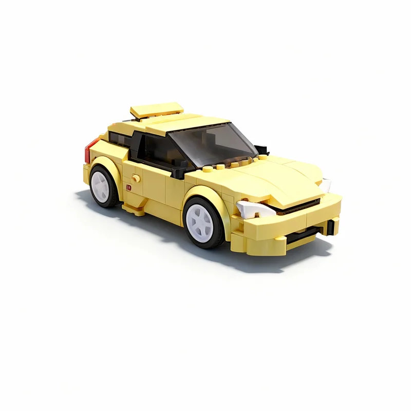 298 pièces MOC Jp Cars Type R City Champions Modèle de blocs de construction Jouet Construction DIY Créatif Idée cadeau de Noël Éducation Brique