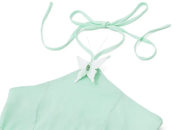 Farfalla Vita sexy tagliata Abito a sirena da donna 2025 Moda Backless Hater Abito lungo maxi pieghettato Abiti da ballo per feste aderenti