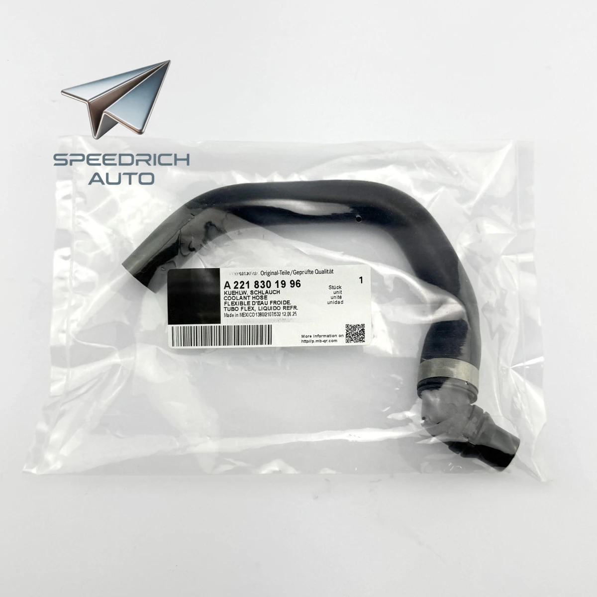 Manguera A2218301996 para Mercedes-Benz Clase S 65 AMG S 320 CDI / S 350 CDI