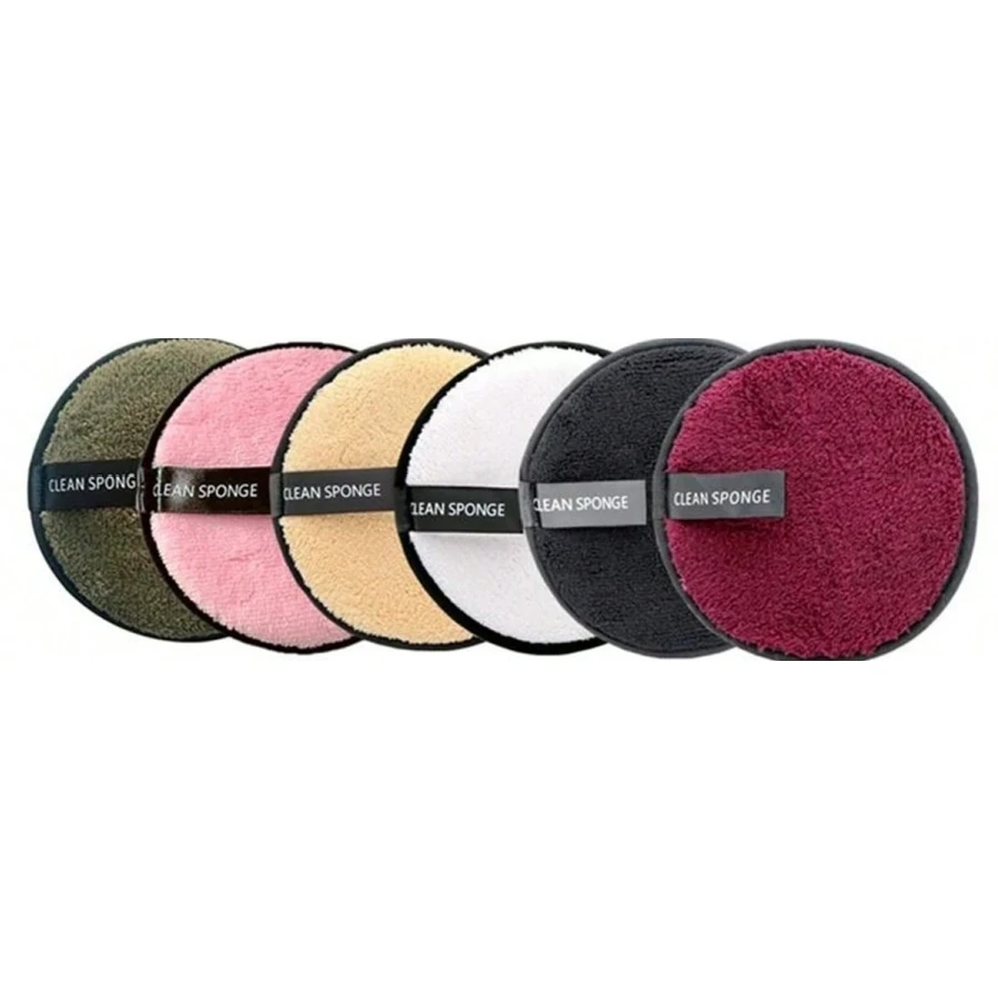 5 Stuks Zachte Huid Make-Up Remover Reiniging Polyester Gereedschap Voor Mannen En Vrouwen