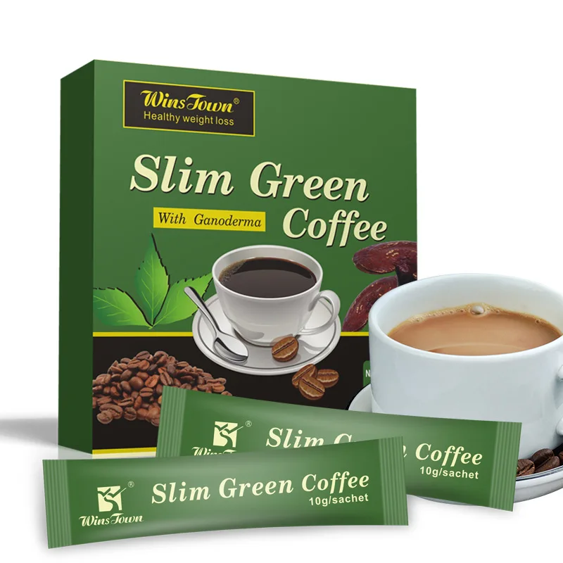 18pcs/Box Slim Green Coffee For Weight Loss 180G Natural Premium Fit Tummy Coffee Shake Women Fast Sliming Essential Decoratio