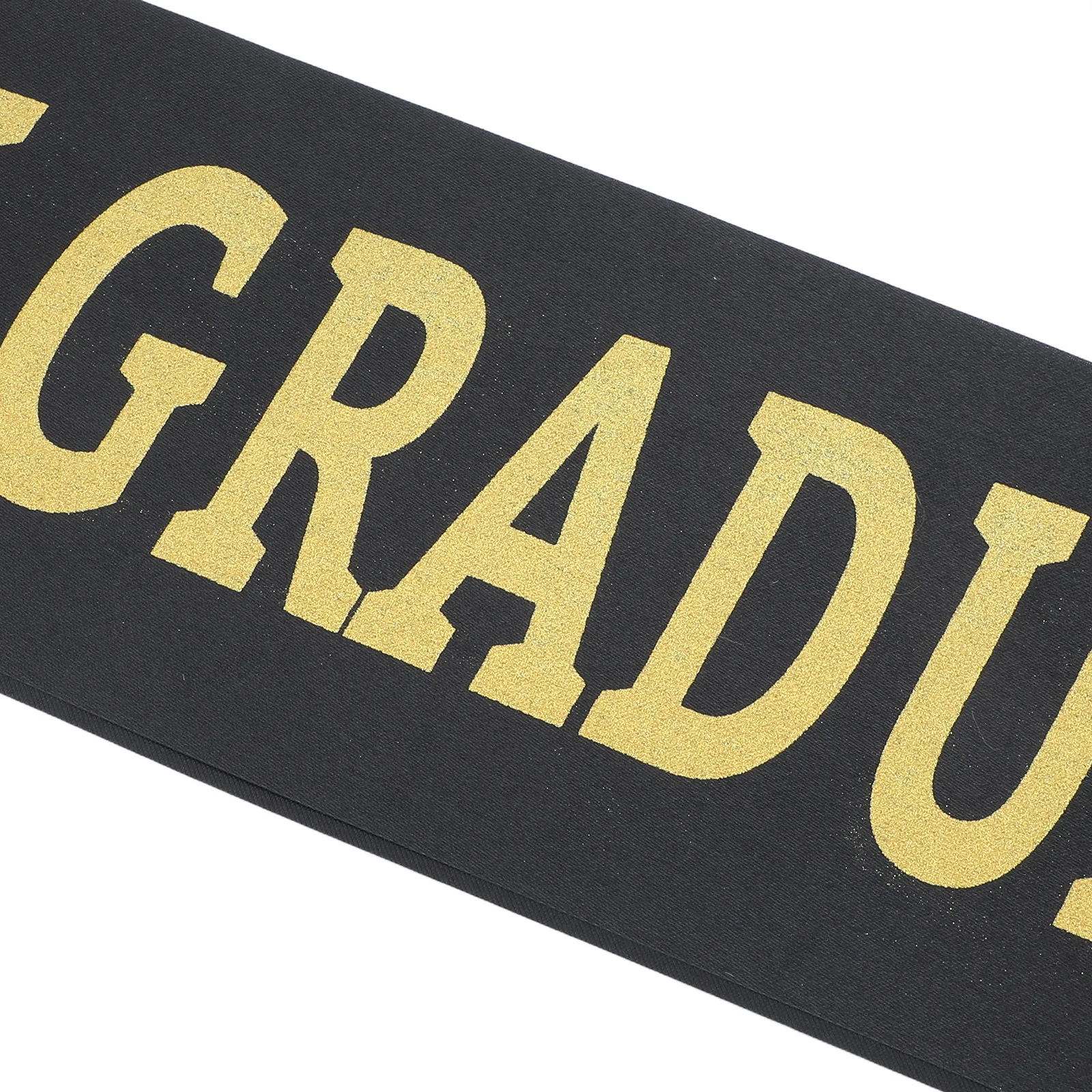 10Pcs Black Graduation Sash Season Graduation Party Shoulder Sash 31.5 Inch Class of 2026 Senior Grad Celebration Photo Props