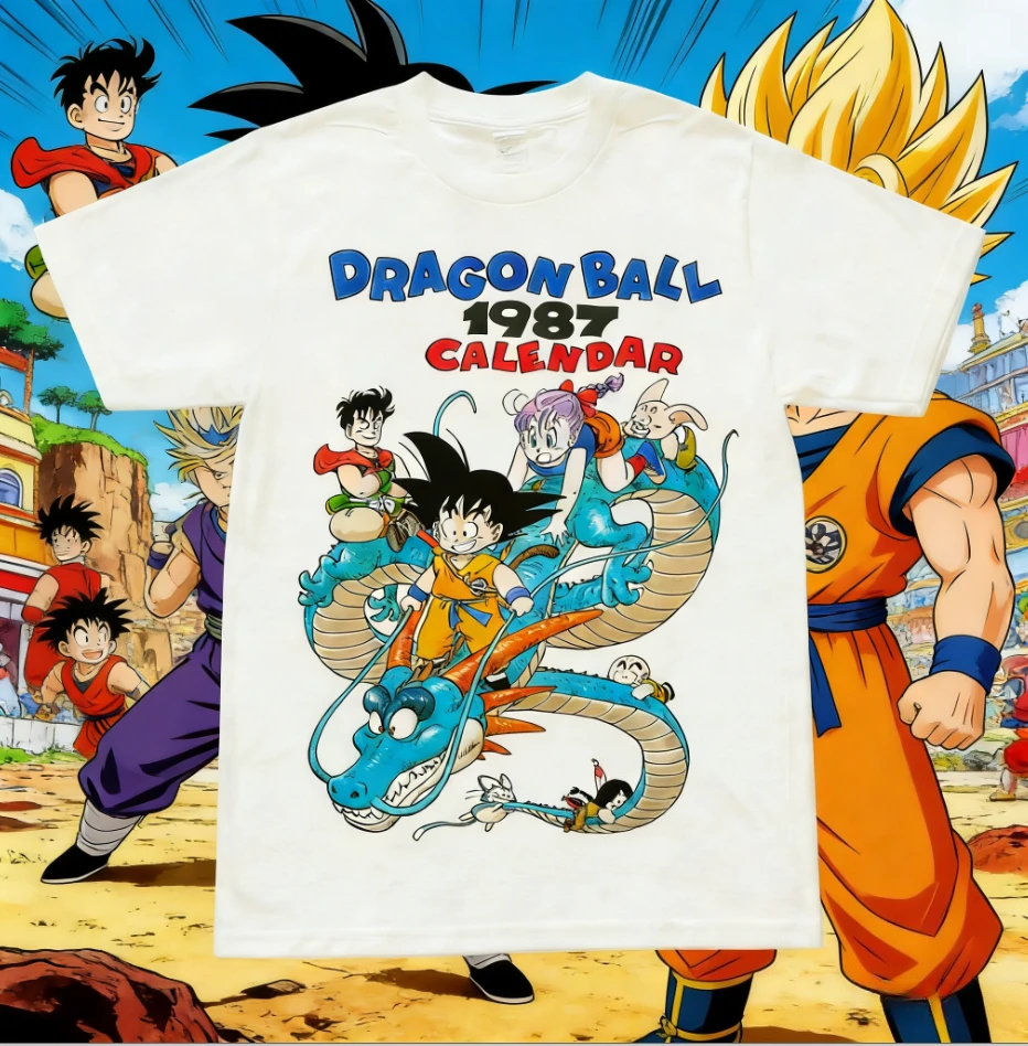 

Футболка Dragon Ball 2025-2026, летняя, 100% хлопок, с принтом Сон Гоку, уличная повседневная спортивная одежда для фитнеса, ретро-стиль Харадзюку, Y2K.