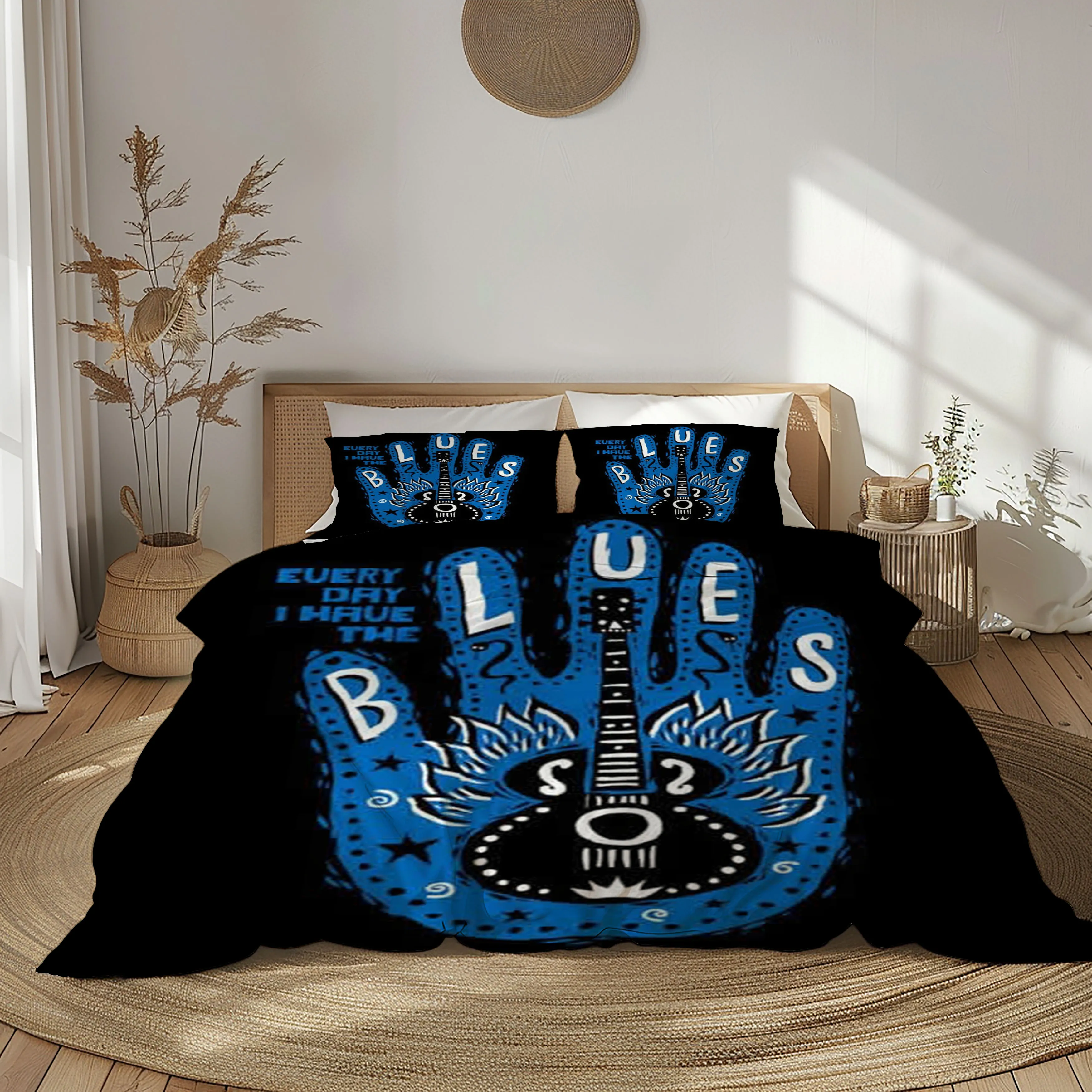 

Комплект постельного белья Carton Blues Song Football (пододеяльник и наволочки) для кроватей King, Queen, Double, Full, Twin, Single