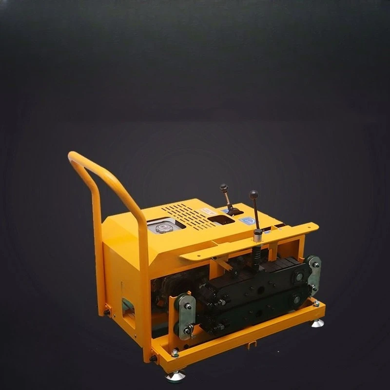 tractor Pipeline cable pulling machine Communication overhead threading Optical fiber cable pulling machine Lead belt Track