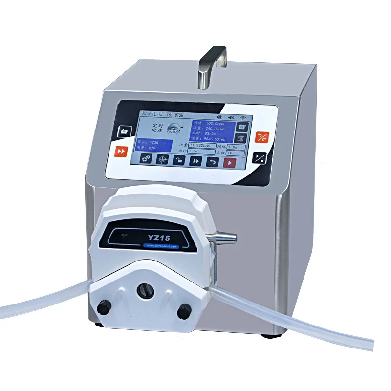 

Intelligent touch screen distribution type peristaltic pump multi-pump head optional flow precision