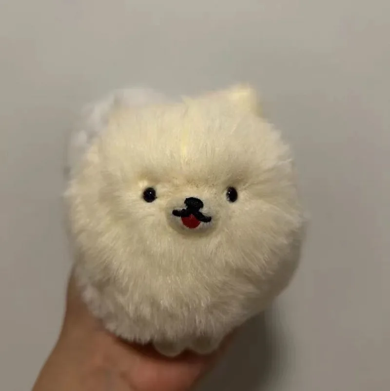 Yell Japan Gashapon Capsule Toy Cute Anime Soft Plush Pomeranian Puppy Shake Dog 12.5cm Doll Figure Bag Keychain Mini Gift