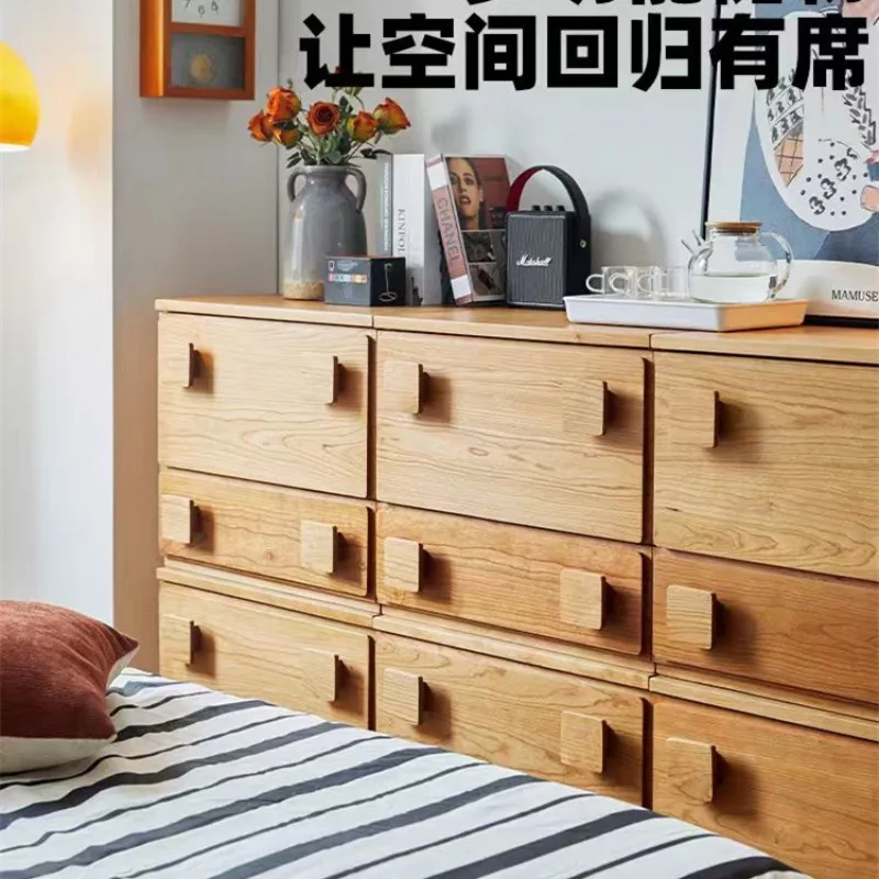 

Модульный комбайн из массива дерева в средневековом стиле для хранения вещей, для дома, гостиной, тумба под телевизор, прикроватная тумбочка, вишневое дерево