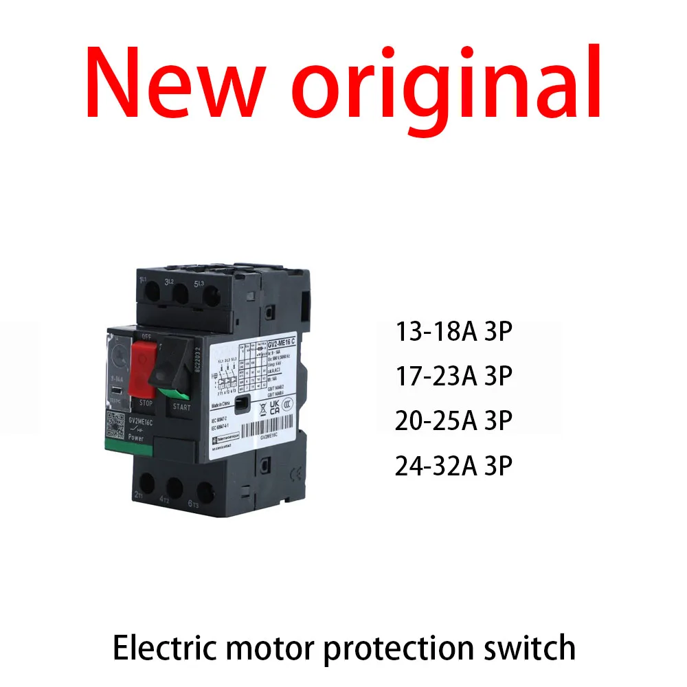 

1Pcs/Lot New original 13-18A 3P 17-23A 3P 20-25A 3P 24-32A 3P Electric motor protection switch