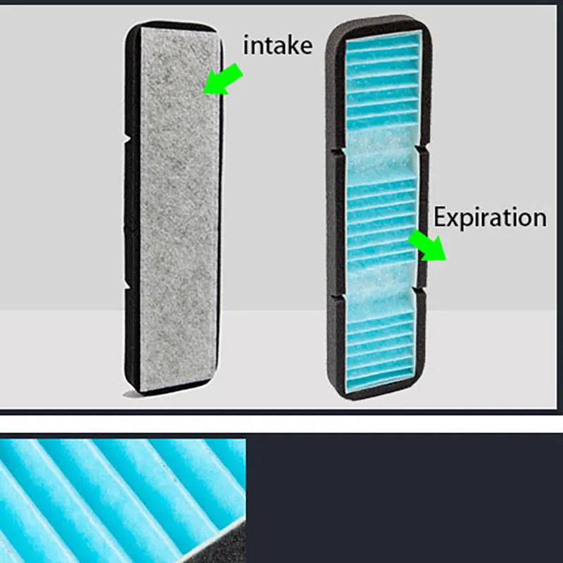 

Air intake filter Replacement Dust Prevention Cover Trim For Tesla Model 3 17-20 1PC
