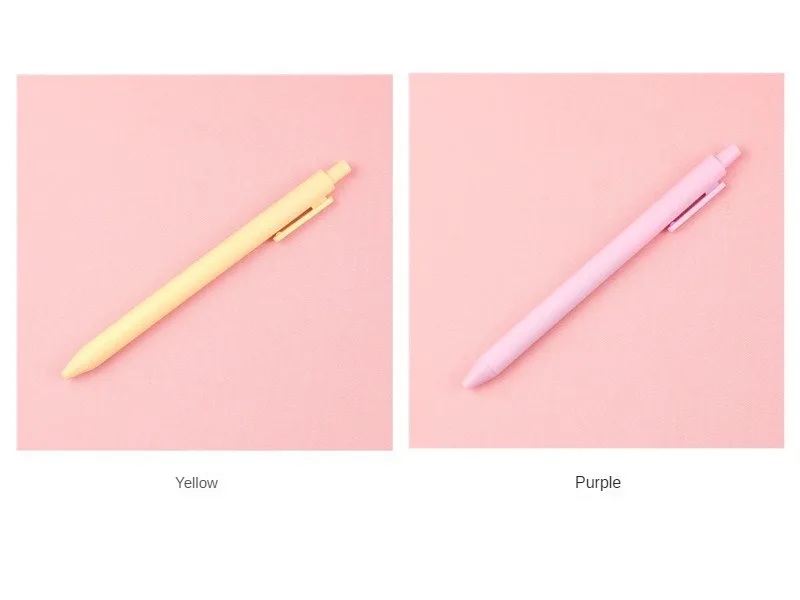 10 Teile/satz Kawaii Candy Farbige Gel Stift Kreative Macron Farbe Serie Student Schreiben Schule Bürobedarf Schreibwaren – Detail 9