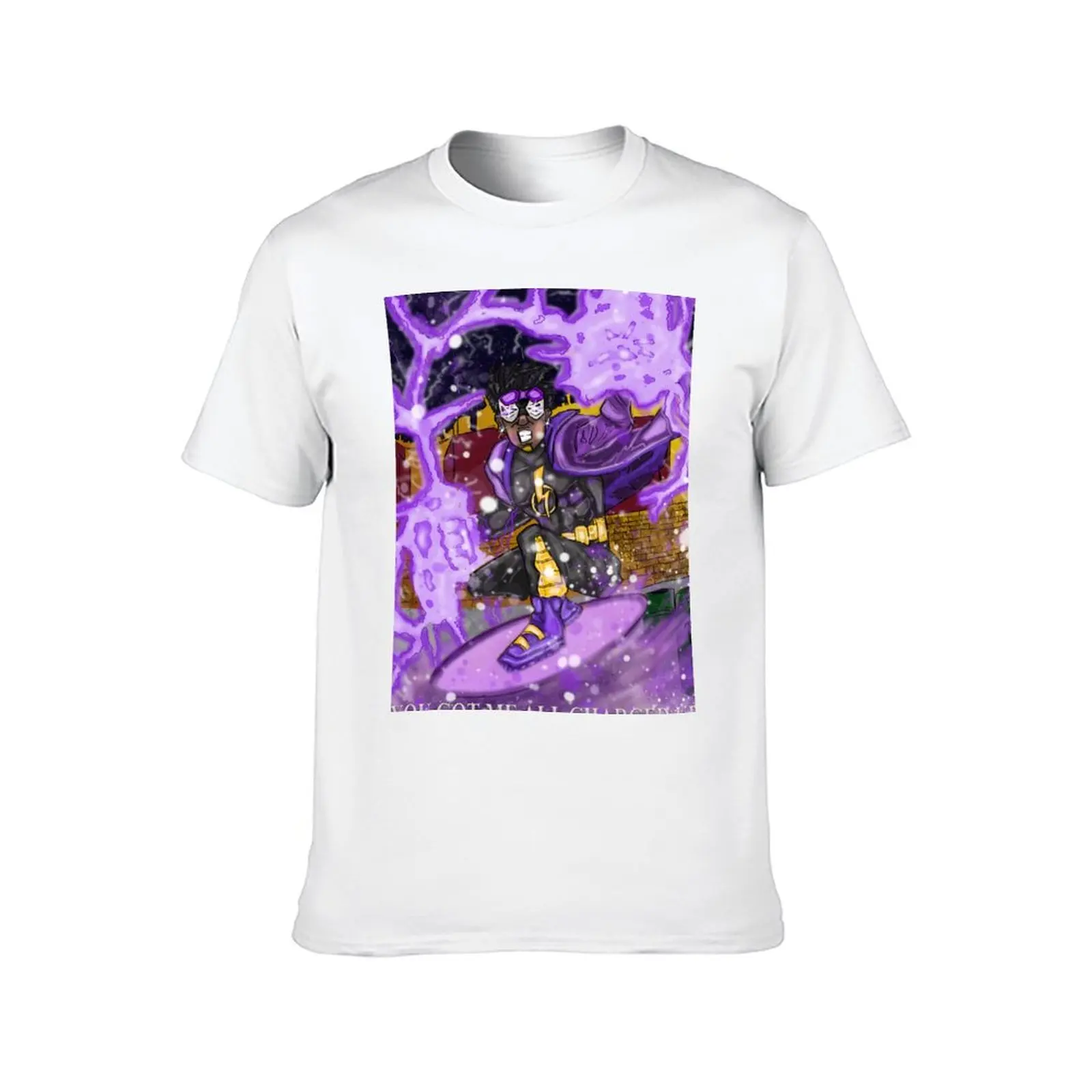 Static Shock by Justin Dawes T-Shirt affliction shirts sublime Funny t-shirts mens graphic t-shirts hip hop