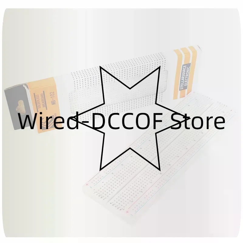 Breadboard 400/830 Tie-Points MB102 Solderless Bread Board PCB Universal Prototype Circuit Board DIY Test Board For
