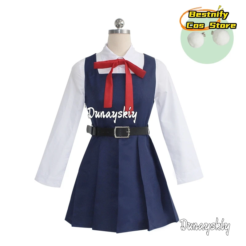 Shigure Ui Cosplay Kostüm Mitaka Asa Cos Kleidung Perücke JK Mädchen Schuluniform Nette Kawaii Kleid XS-XXXL Outfits Für Anime Party