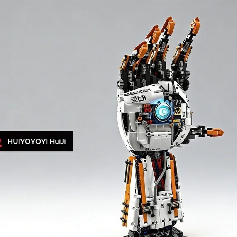 

HUIYOYOYI H1001 Biomimetic Mechanical Robot Hand Building Blocks APP Remote Control STEM Programming Educational Toy For Kids