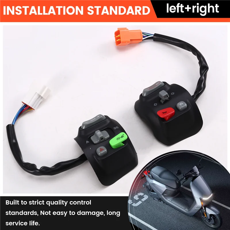 

Electric Scooter Handle Grip Switches Electric Scooter Handle Switches For Ninebot N70C F90C 90Bmax 60Mmax 90M 95C