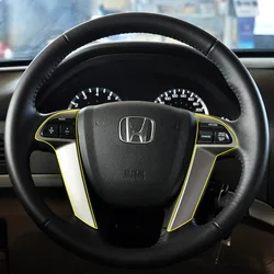 8514-TA0-A81ZA Steering Wheel Auto Steering Wheel Buttons Cover for Honda Accord 2008-2013 Odyssey 2009 2011 2012 2013
