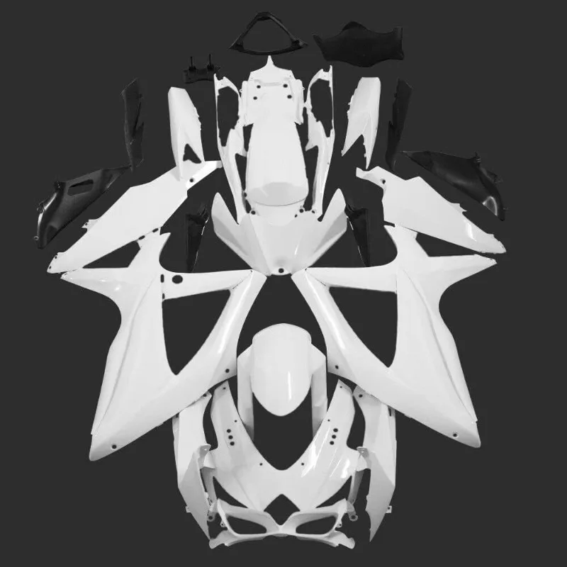 SPEEDUP غير مصبوغ دراجة نارية ما بعد البيع الهدايا المجمعة هيكل السيارة لسوزوكي GSXR 600 /GSXR 750 K8 2008 2009 2010 ABS حقن البلاستيك