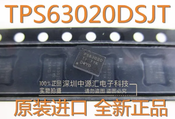 

10pcs 100% new and orginal PS63020 TPS63020DSJT VSON-14 HIGH EFFICIENCY SINGLE INDUCTOR BUCK-BOOST CONVERTER WITH 4-A in stock