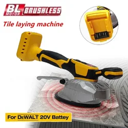 Suitable for DeWALT 20V Battery Tile Tiling Machine Cordless Wall Floor Tiles Laying Vibrating Tool Floor Vibrator Suction Cup