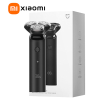 XIAOMI MIJIA Electric Shaver S500,Type-C Rechargeable Wet Dry Shaver Men’s,LED Display 60min Battery Life,IPX7 Fully Waterproof