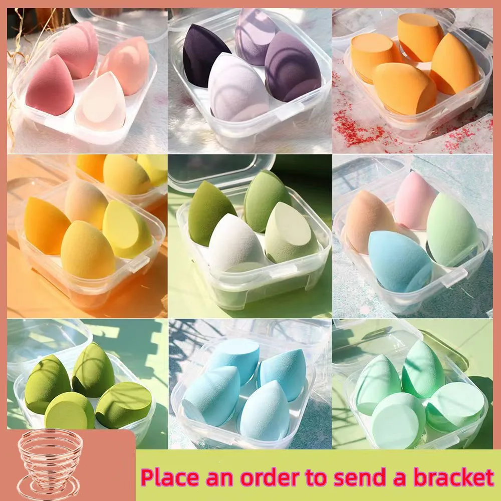 

KOSMETYKI Makeup Sponge Cosmetic Puff Egg Concealer Powder Blender Foundation Dry Wet Use Make Up Beauty Cosmetic Puff Tools Set