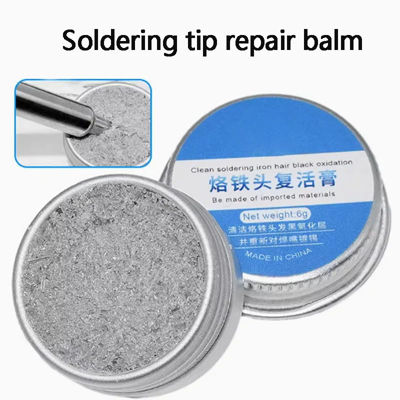 Resurrecting paste Electric soldering tip repair paste blackness, no tinning, no tinning to remove oxidation and cleaning damage