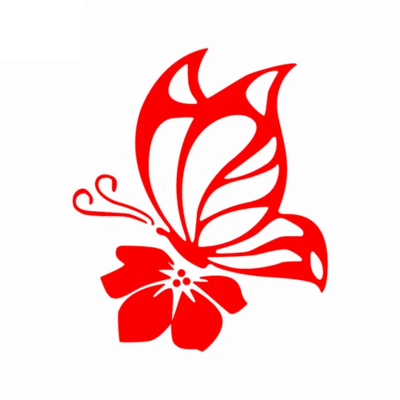 Butterfly Pattern Car Stickers Sticker Motorcycle Exterior Parts Accessories Decals Personality, Sticker Products Decoration PVC