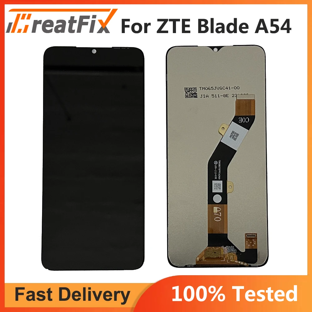 

For ZTE Blade A54 LCD Display Screen Touch Panel Digitizer For ZTE A54 LCD Display Sensor Repair Parts