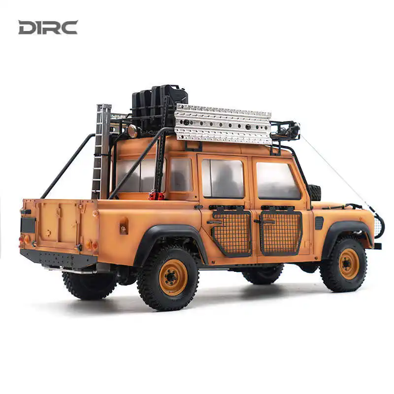 D1RC D110 wersja pickupa Camel Cup wspinaczka pojazd terenowy 1/10 zdalnie sterowany samochód gąsienicowy dla Defender akcesoria do modeli części