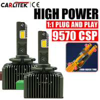 1400W D3S D1S D5S D8S LED Headlights HID Xenon Upgrade Bulb Canbus Car Light Auto 6000K 12V D1R D3R 4 Copper Tubes High Power