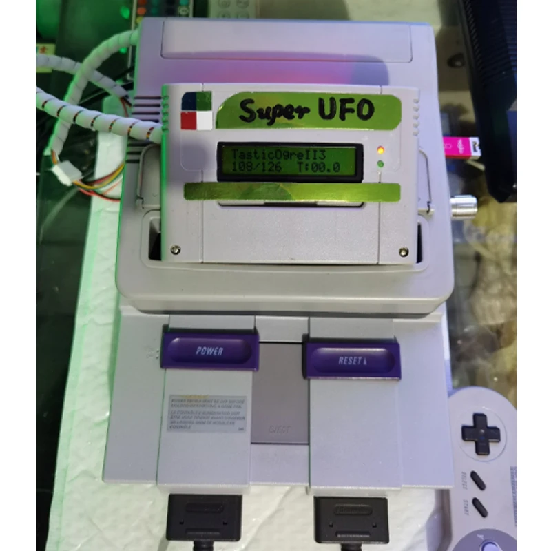 SFC Doctor Super UFO Super Drive Pro 7 With Lcd Screen Retro Game Accessory