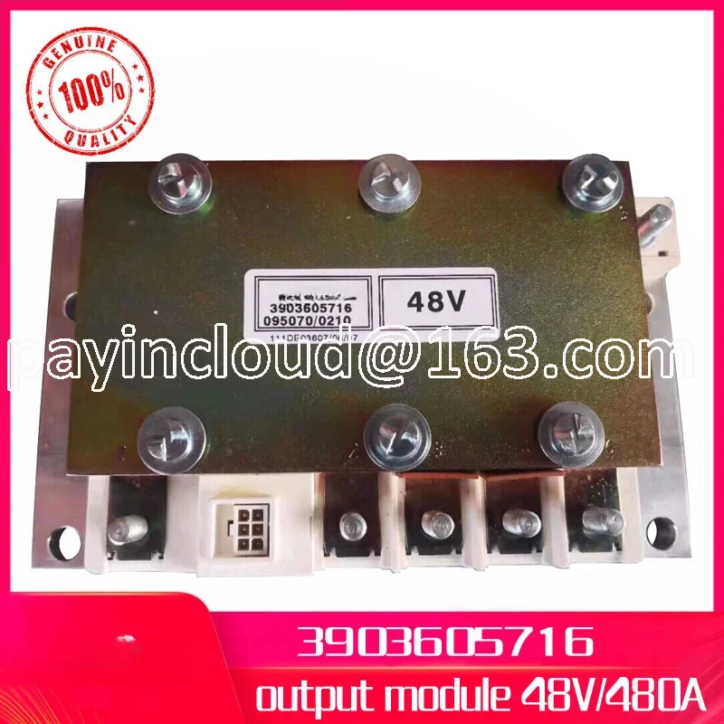 Linde forklift genuine part 3903605704 or 3903605716 output module applicable to 322 324 electric truck E12/E14/E15/E16/E18