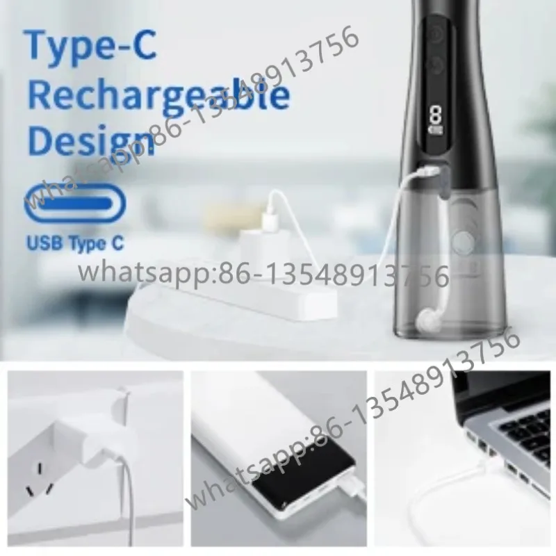 Smart Dental Portable Rechargeable Electric Waterproof Floss Dental Water Floss Oral Washer view 5