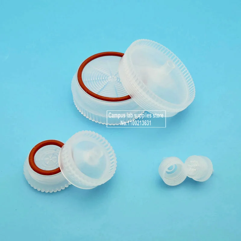 10pcs/lot Laboratory 13mm/25mm/50mm Replaceable Plastic Microporous Membrane Filter Holder Empty Filter PP Head