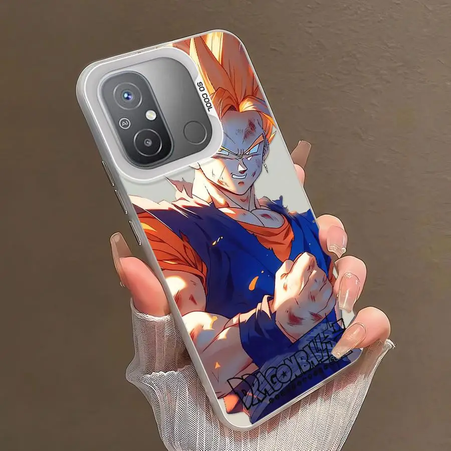 لعبة دراغون بول أنيمي جوكو سايان جراب هاتف لشاومي ريدمي 13C A3x 12 A1 A3 A2 زائد 14C 13 12C A4 لينة قذيفة