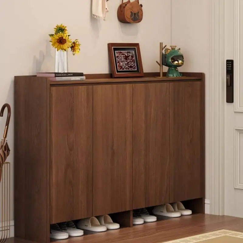 

Storage Wooden Shoe Cabinet Nordic Minimalist Luxury Organizers Shoe Cabinet Entryway Apartments Schuhregal Furniture For Home