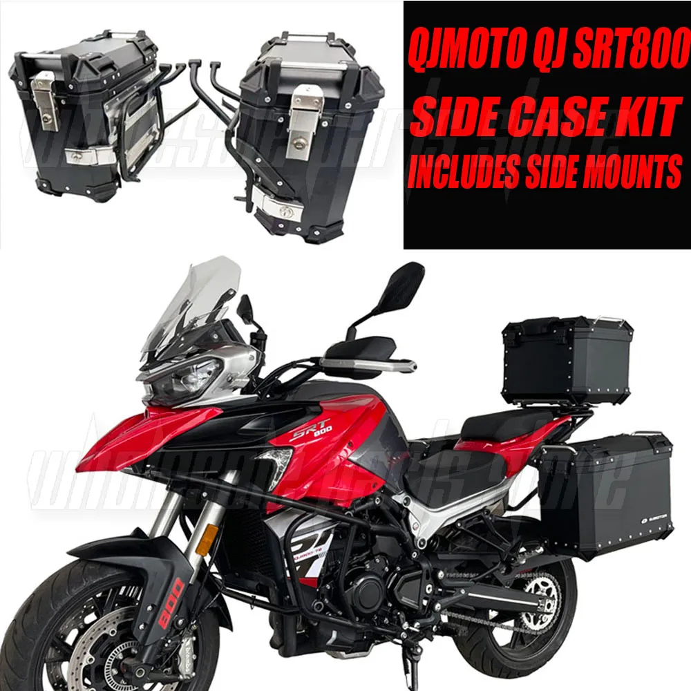 

Motorcycle Trunk Side Luggage Case Pannier Side Box Bracket Frame Rear Top Box For QJMOTO QJ SRT800 SRT800X 800SRT SRT 800X 800