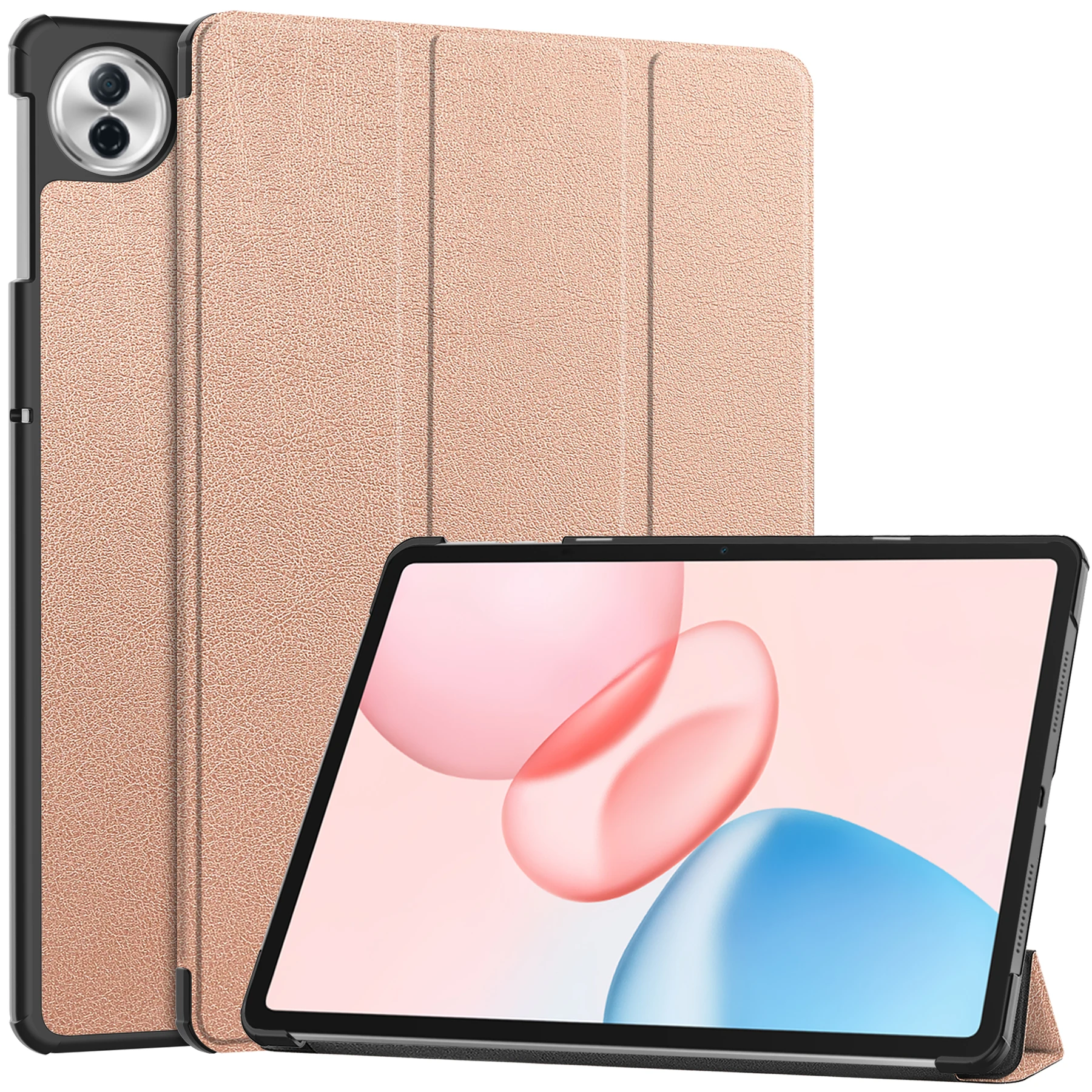 

For Honor Pad 10 12.1 inch 2025 High Quality PU Leather Kickstand Tablets Cases Cover with Folding Stand and Auto Sleep