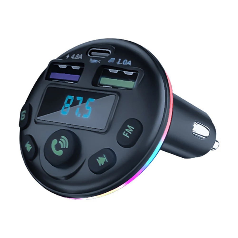 

Handsfree Audio Receiver FM Transmitter Multiple Protections Non Deformation Notes Part Name Practical Easy To Use