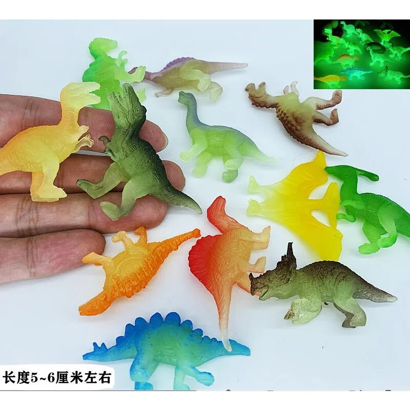 10pcs Mini Dinosaur Figures Model Children's Educational Toys Small Simulation Animal Figure Kids Cognitive  Favors Boy Gifts