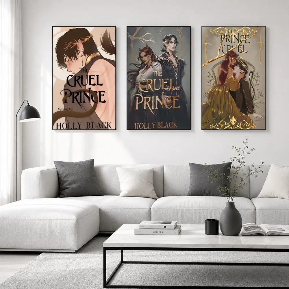 Book The Cruel Prince Poster High-quality wall art posters, suitable for home offices, bedrooms, and living rooms.
