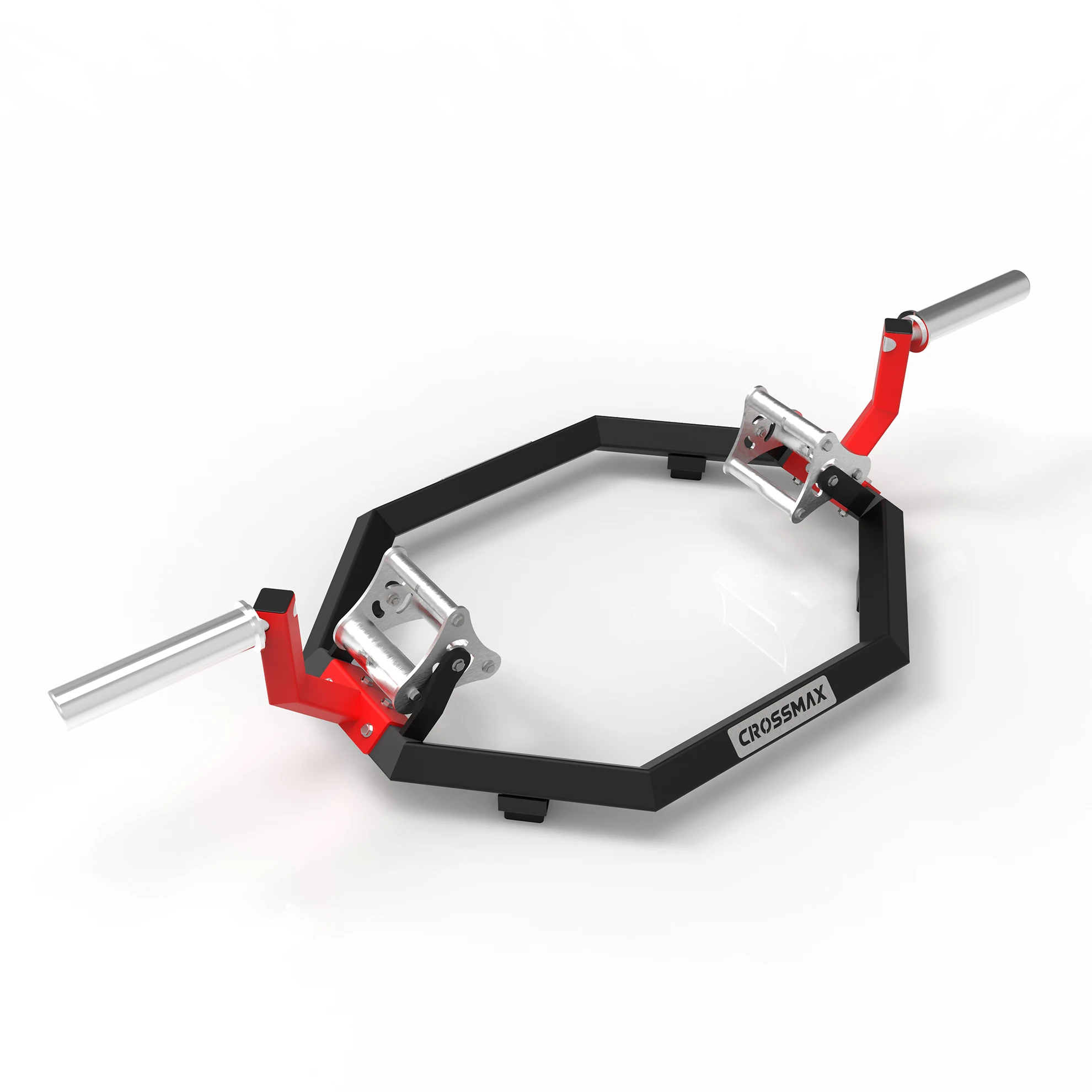 

Crossmax Sports Equipment Barbell Powerlifting Hex Bar Gym Fitness Weightlifting Hex Trap Bar Deadlift Bar New